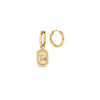 Boucles d’oreilles dormeuses Orsay – doré de Mia