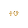Boucles d’oreilles dormeuses Siona II – doré de Mia