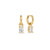 Boucles d’oreilles dormeuses Windsor – doré de Mia