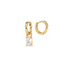 Boucles d’oreilles dormeuses Windsor – doré de Mia