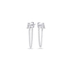 Boucles d’oreilles fixes Cosette II – argenté de Mia