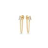 Boucles d’oreilles fixes Cosette II – doré de Mia