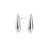Boucles d’oreilles fixes Natalia – argenté de Mia