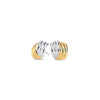 Boucles d’oreilles fixes Rivoli – argenté et doré de Mia