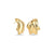 Boucles d’oreilles pendantes Windy – doré de Mia