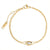Bracelet Clemence – doré de Mia