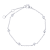 Bracelet Jupiter de Mia, fini argenté
