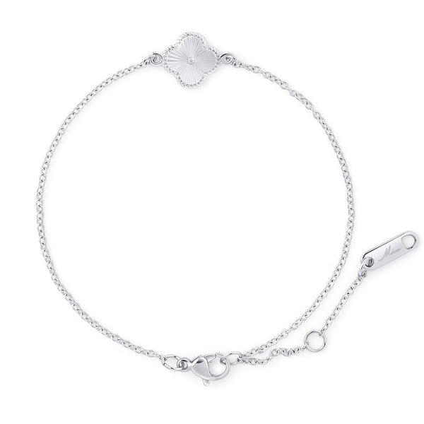 Bracelet Paula de Mia, fini argenté