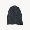 Cozy - Ribbed Beanie - Charcoal