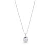 Collier pendentif Clemence – argenté de Mia