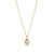 Collier pendentif Clemence – doré de Mia