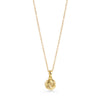 Collier pendentif Lucy de Mia, fini doré
