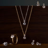 Collier pendentif Ophelia de Mia, présentation avec d’autres bijoux de la collection