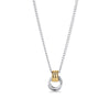 Collier pendentif Valence – argenté et doré de Mia