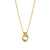 Collier pendentif Valence – doré de Mia