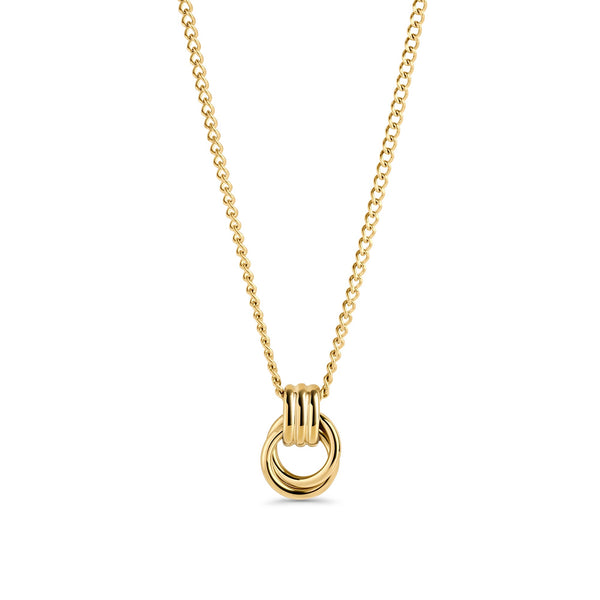 Collier pendentif Valence – doré de Mia