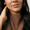 Collier pendentif Valence – doré de Mia