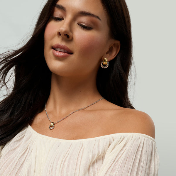 Collier pendentif Valence – doré de Mia
