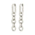 PHASE boucles d’oreilles plaqué argent
