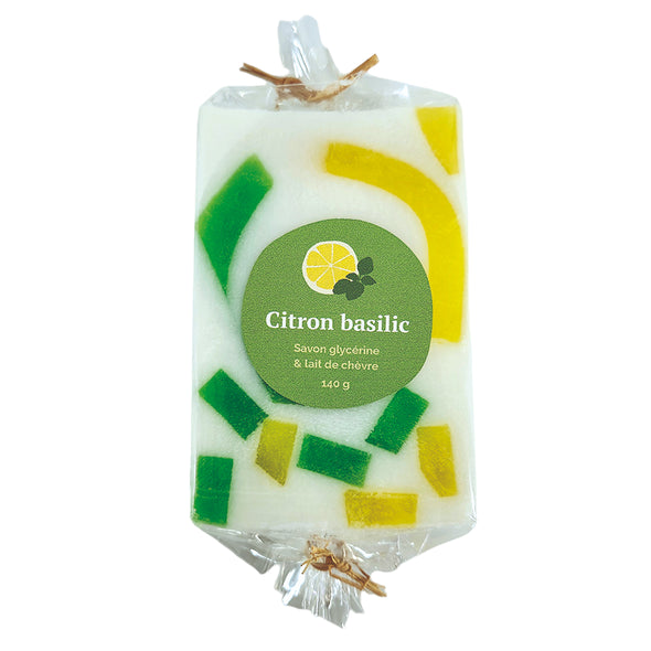 Savon Lait Citron Basilic