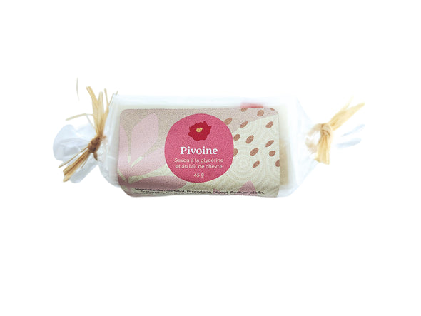 Mini savon - Pivoine