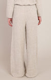 Pantalon en tricot torsadé Dex, coloris beige, vêtement porté en tenue