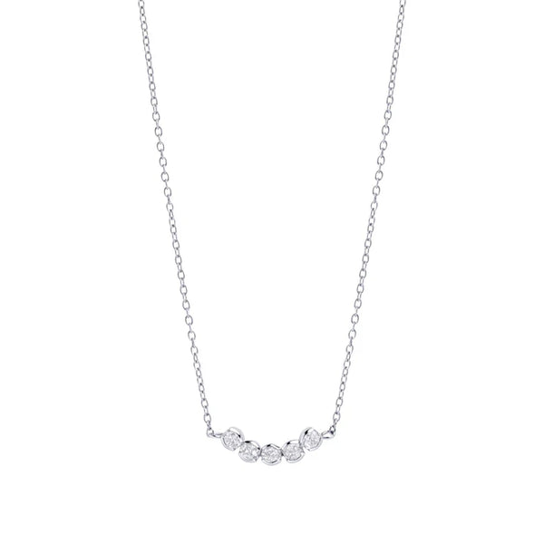Collier Dahlia argent