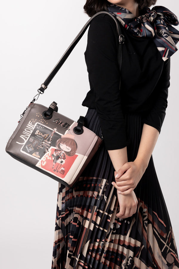 Sac cabas Anekke Mademoiselle – porté à l’épaule