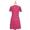 Robe Adele rose de dos