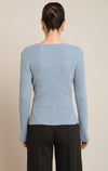 BUCKLE KNIT TOP