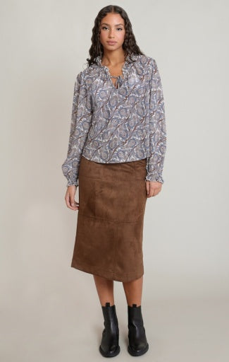 BALLON SLEEVED BLOUSE