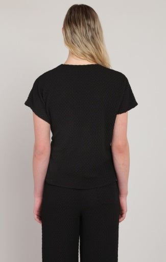 TEXTURED KNOT TOP