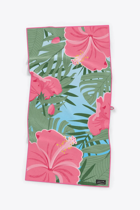 Serviette de plage FLEURS DES ILES