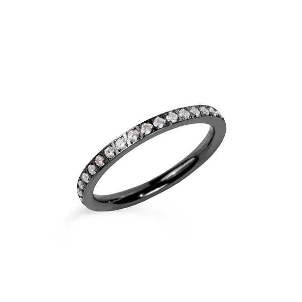 Bague Eternity noire