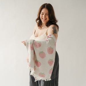 Serviette à mains – Fraises