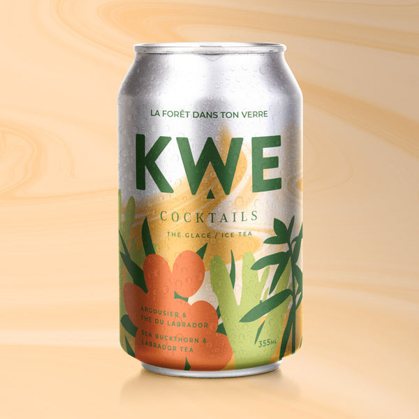 Canette de thé glacé