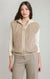 Veste en bouclé à capuchon Dex, coloris beige, vêtement porté