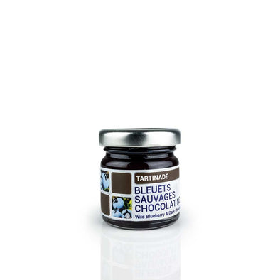 tartinade-bleuets-sauvages-chocolat-noir, la maison du bleuet