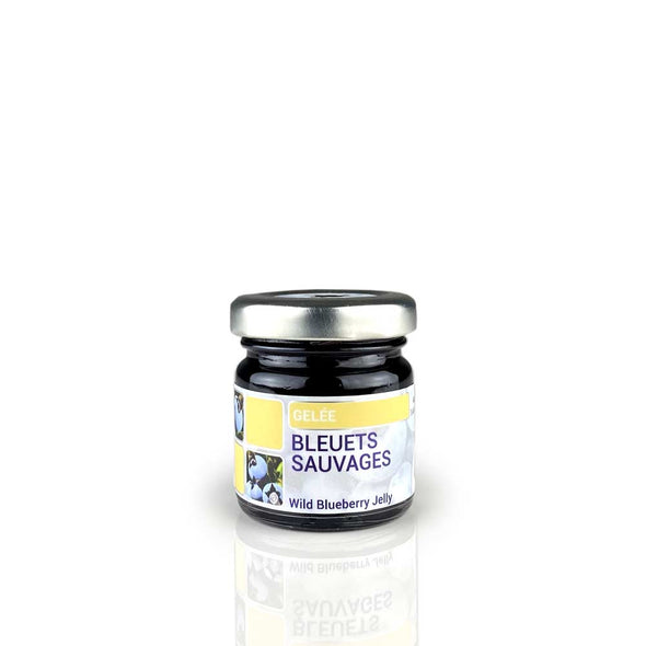 Gelée de bleuets sauvages du Lac-Saint-Jean, La Maison du Bleuet, 40ml