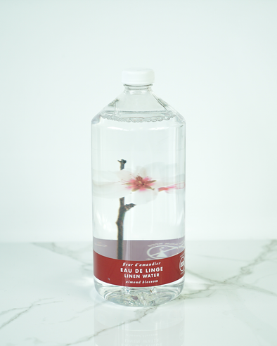 Eau de linge 1 L - Fleur d'amandier Pure La Maison du Bleuet