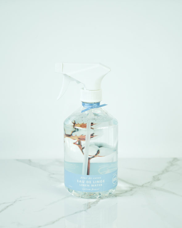 Eau de linge 500 ml - Fleur de coton Pure La Maison du Bleuet