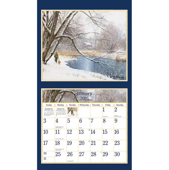 Four Seasons Calendrier 2021 La Maison du Bleuet