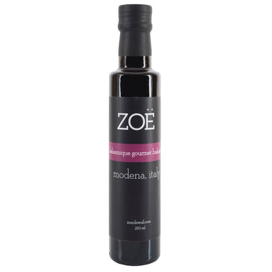 Vinaigre balsamique foncé  gourmet 250 ml | Zoé | La Maison du Bleuet