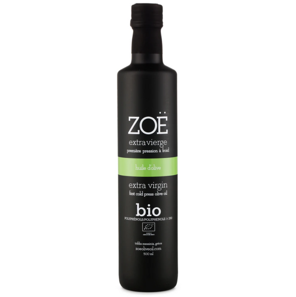 Huile d'olive extra vierge bio | Zoé | La Maison du Bleuet