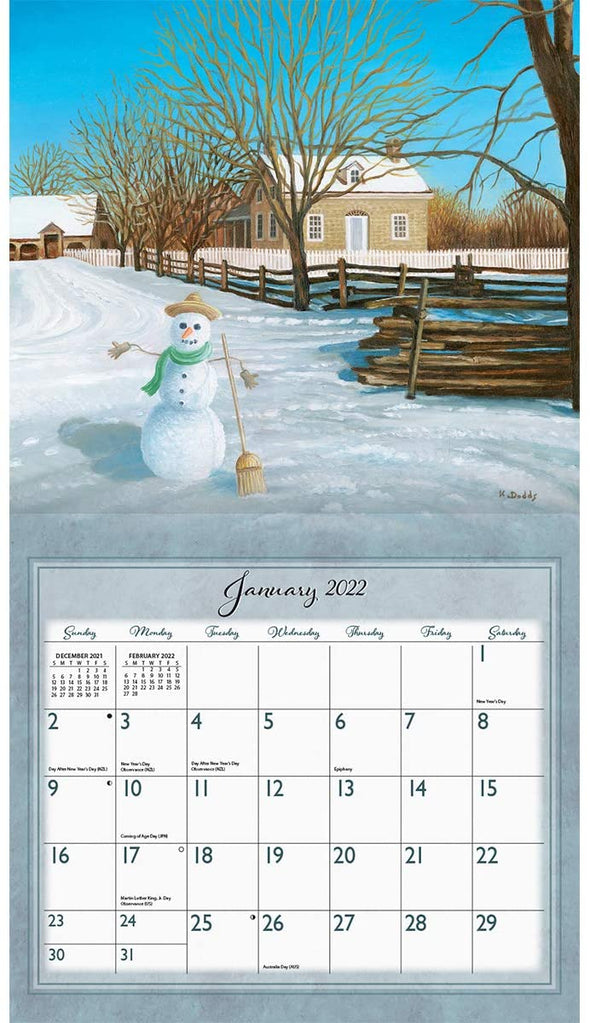 Journey Home Calendrier 2022 La Maison du Bleuet