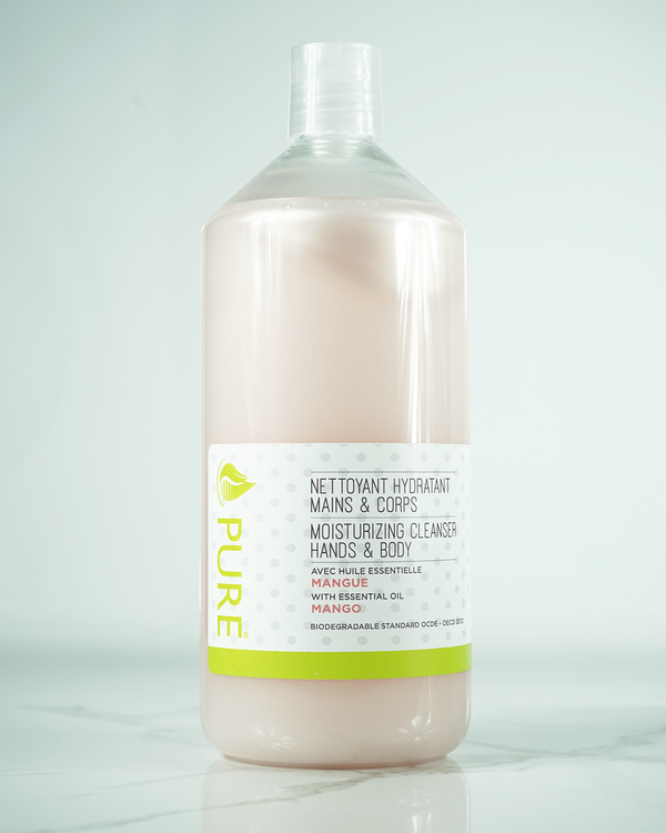 Nettoyant mains et corps 1 L - Mangue Pure La Maison du Bleuet