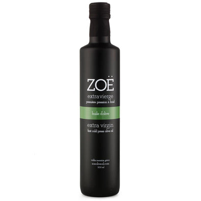 Huile d'olive extra vierge 500ml | Zoé | La Maison du Bleuet