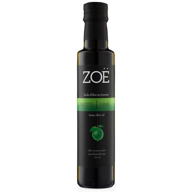 Huile d'Olive infusée à la limette 250ml  | Zoé | La Maison du Bleuet