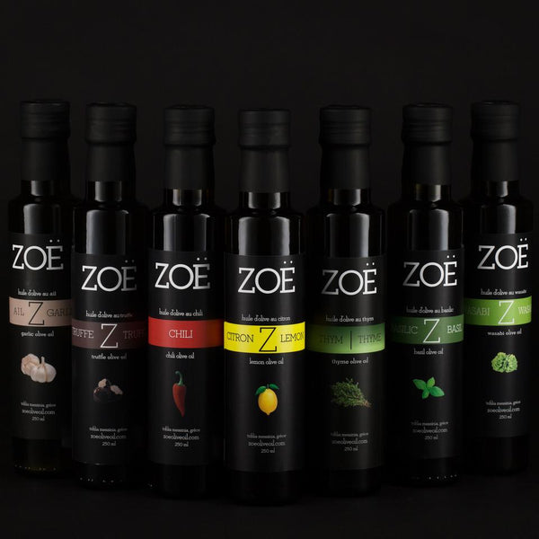 Huile d'Olive infusée à la limette 250ml| Zoé | La Maison du Bleuet